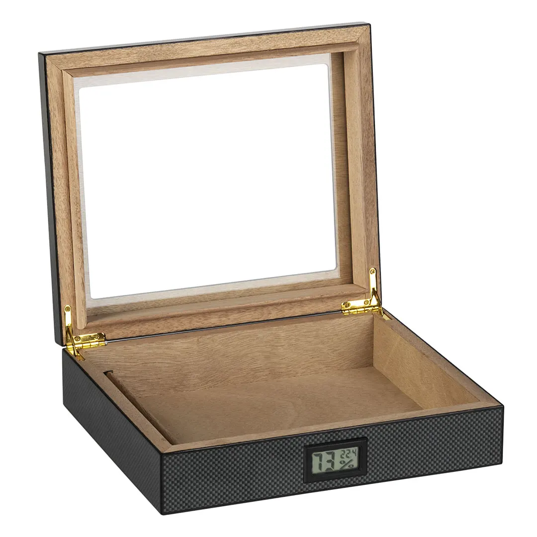 23.006.10 AMBER - Drvena humidor kutija za tompuse