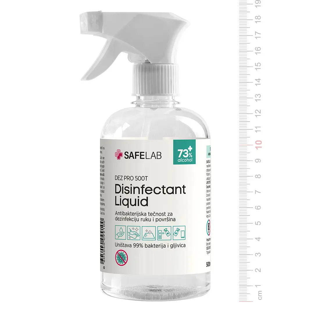 32.223.90 DEZ PRO 500T - Antibakterijska tečnost za dezinfekciju, 500 ml