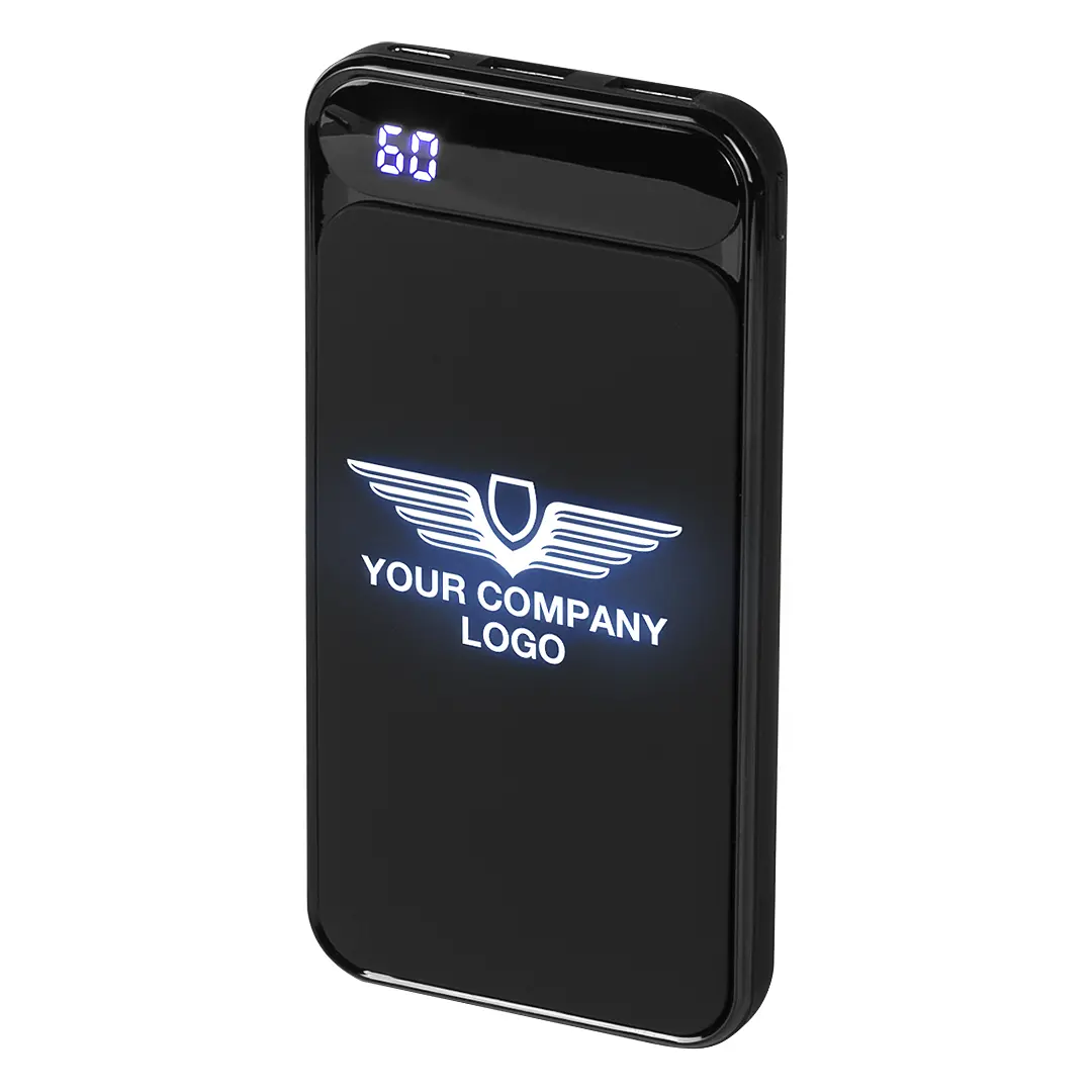 37.756.10  LIGHT W - Pomoćna baterija, 10.000 mAh, bežično punjenje, 5W