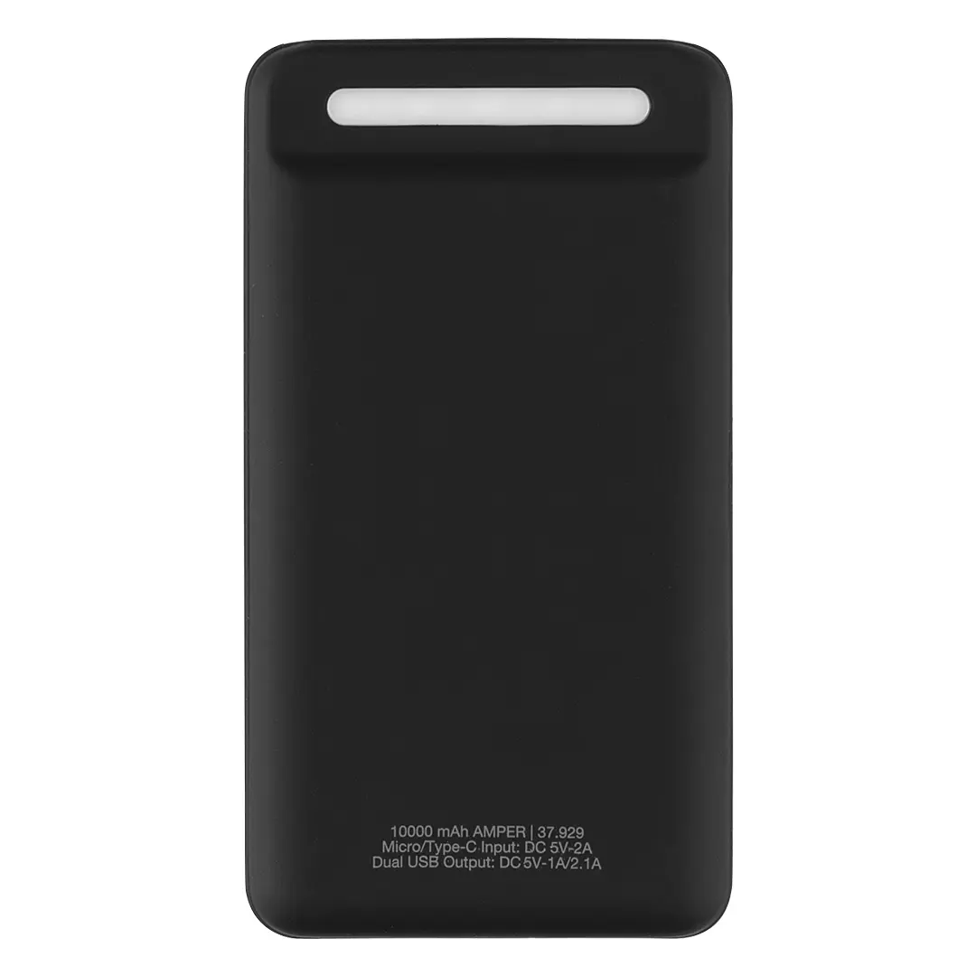 AMPER - Pomoćna baterija, 10.000 mAh, bežično punjenje, 5W