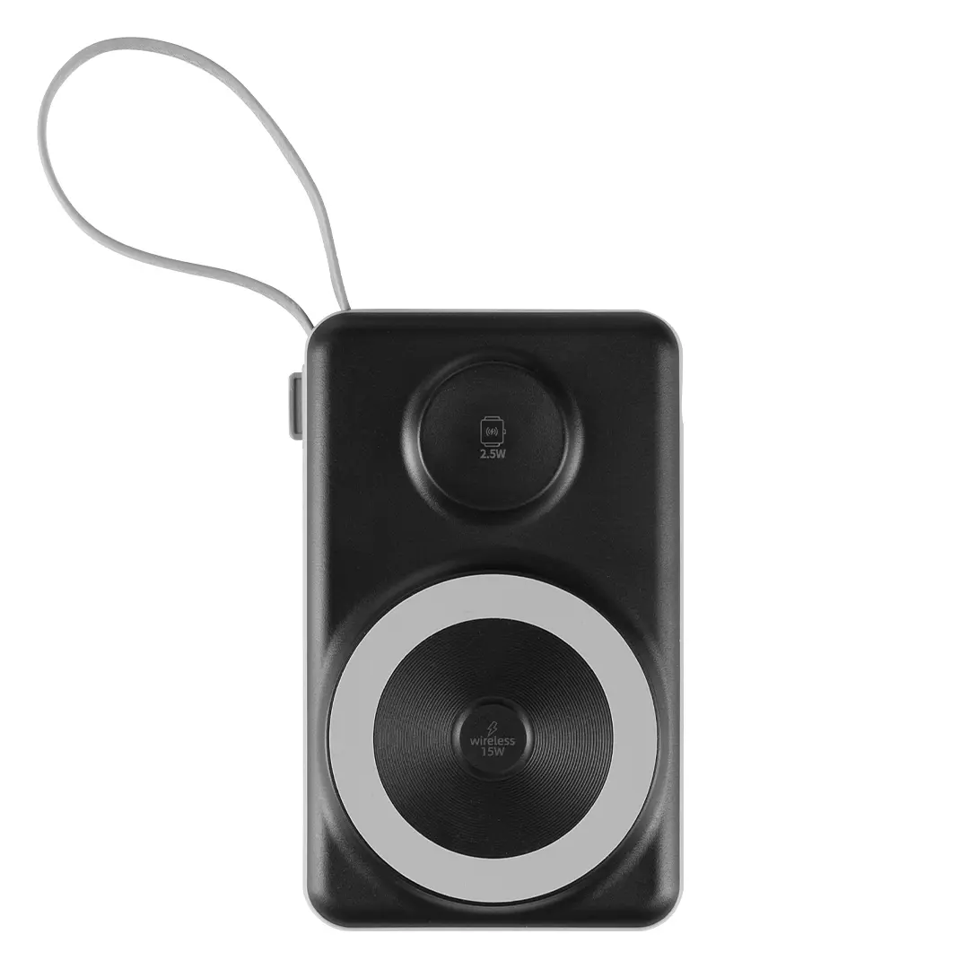 UNIT PD - Pomoćna baterija sa magnetom, 10.000 mAh, bežično punjenje 15W/2.5W