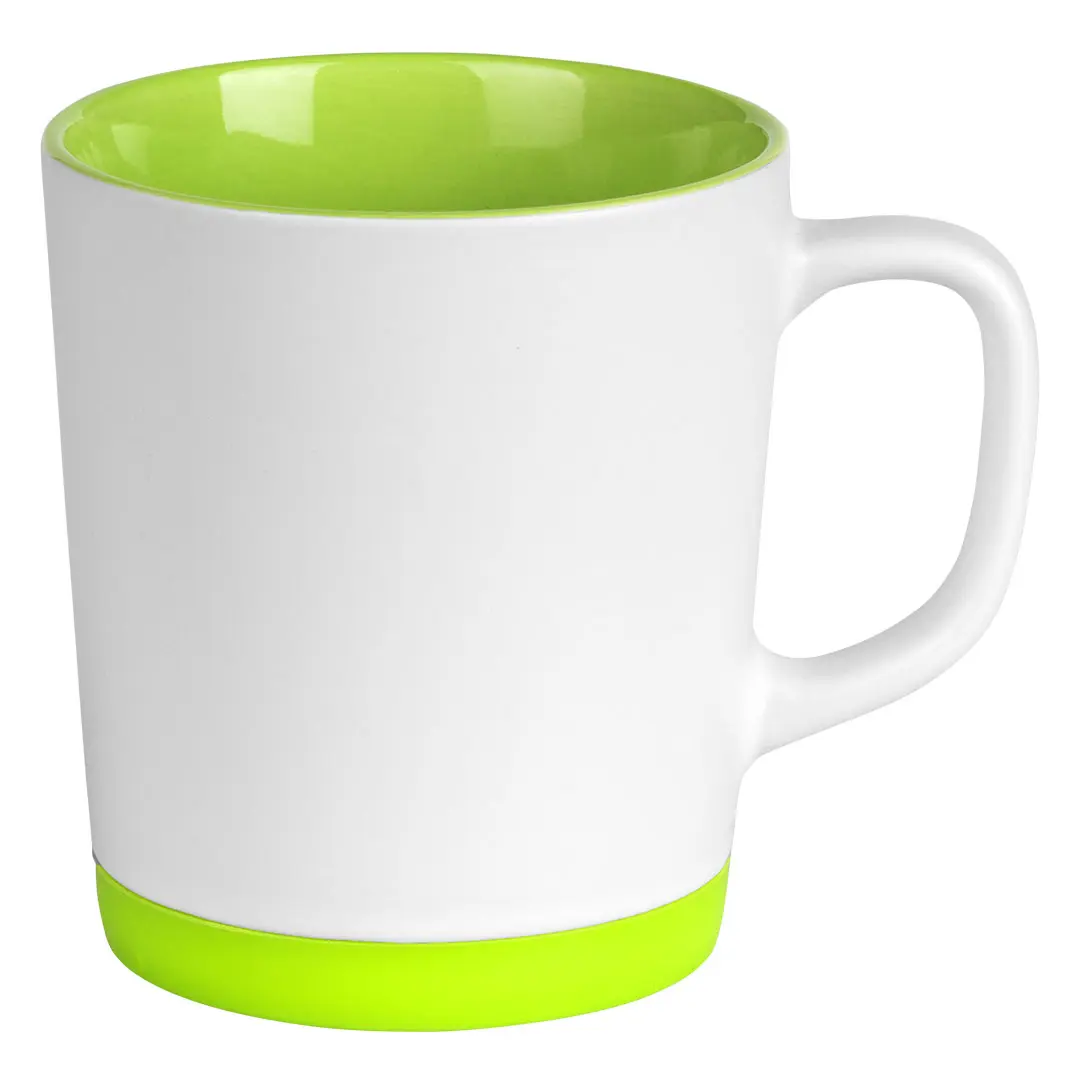 MINT - Keramička šolja sa silikonskim dnom, 300 ml