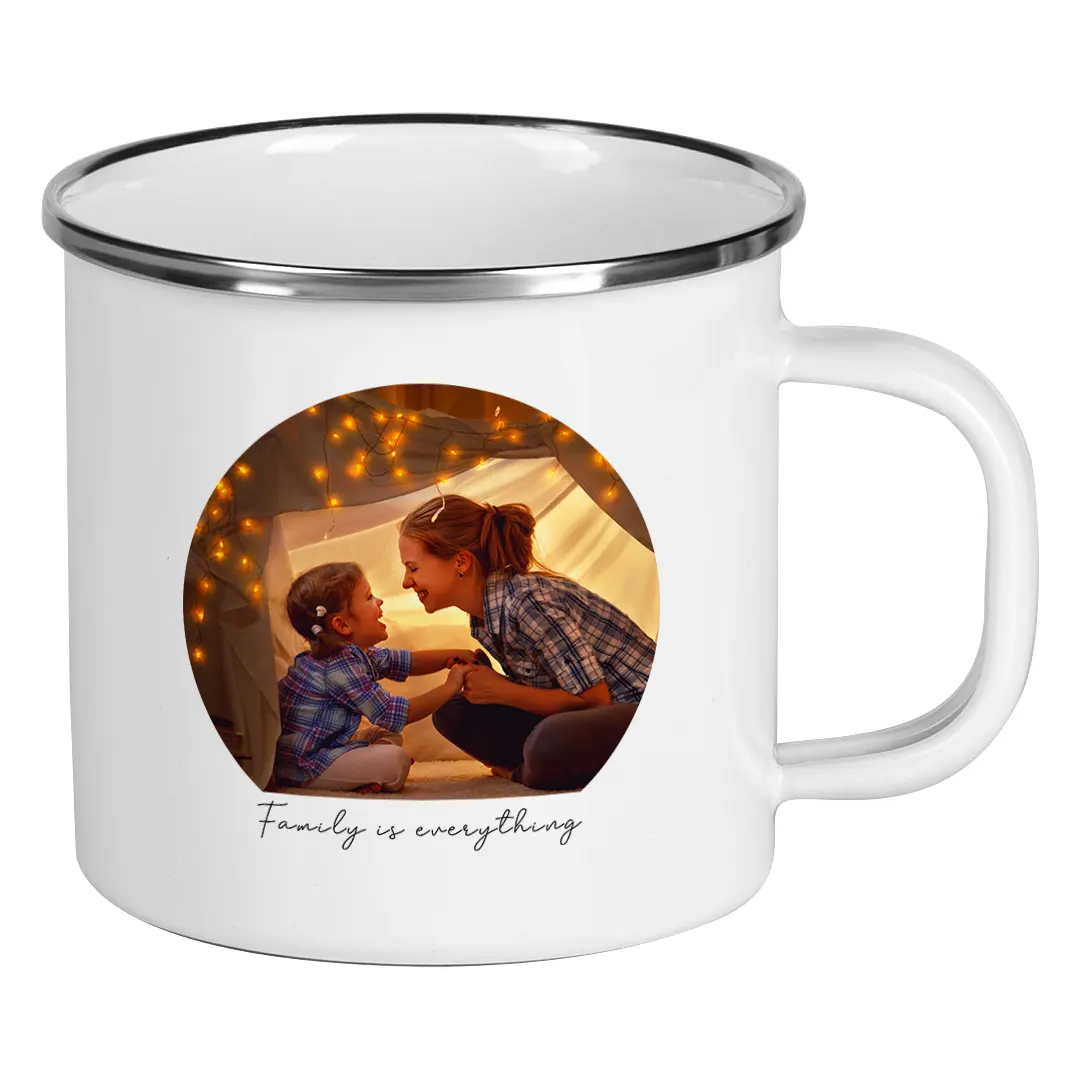 44.129.90  NORA SUBLI - Emajlirana metalna šolja za sublimaciju, 350 ml