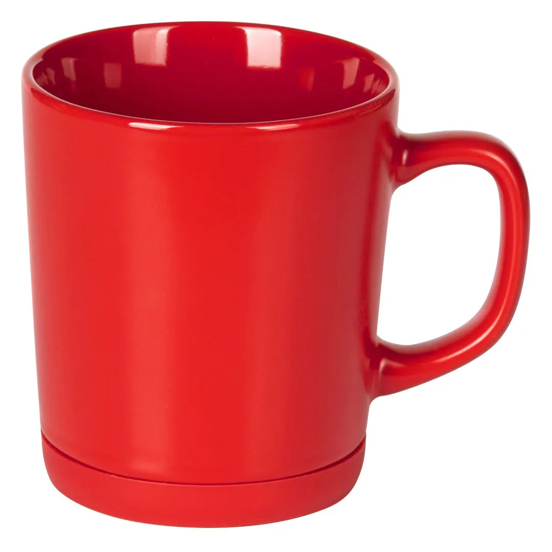 MINT C - Keramička šolja sa silikonskim dnom, 300 ml