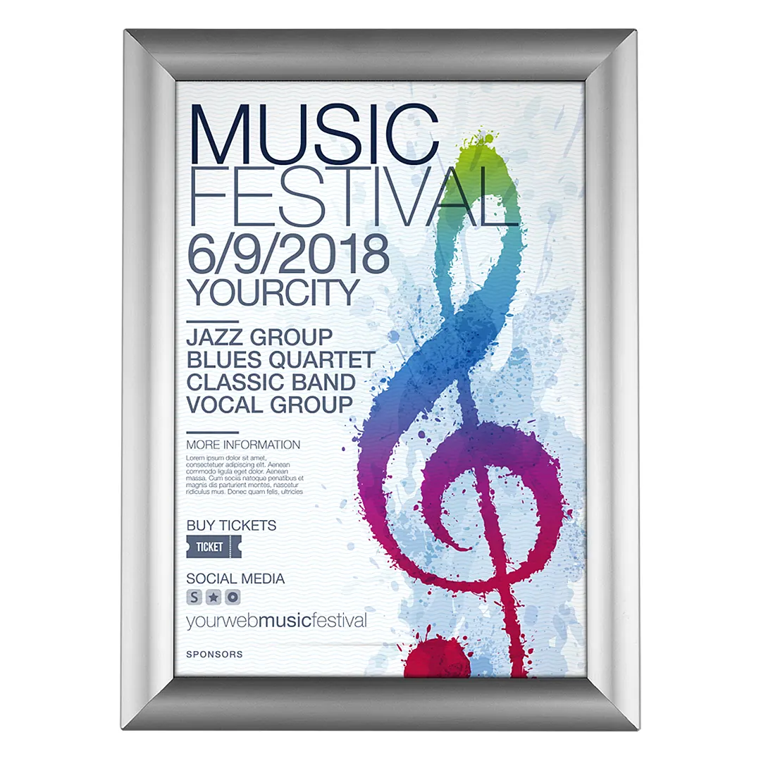 36.031.80 SNAP FRAME A2 - Aluminijumski reklamni ram