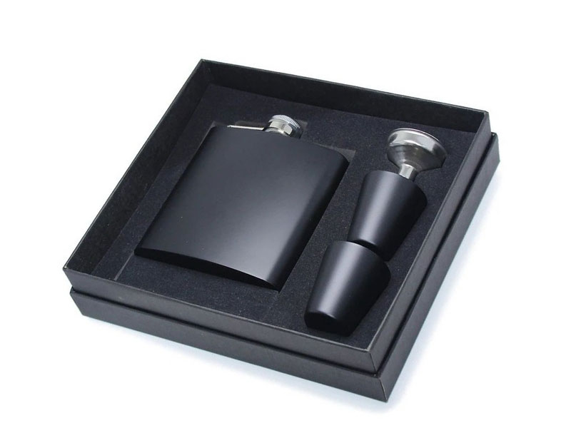 Set pljoska sa 2 čašice - MERAKI NERO (1875)