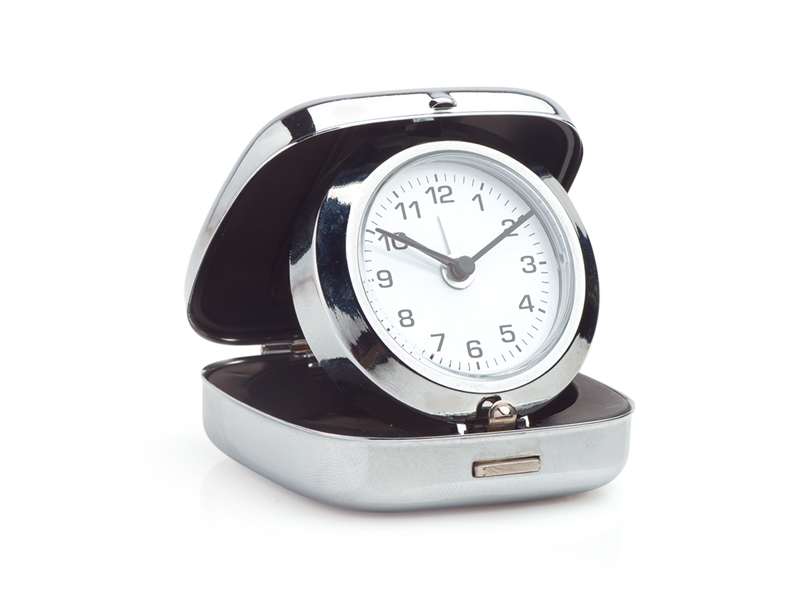 Metalni stoni sat sa alarmom i pop up funkcijom otvaranja - WILSON (4500)