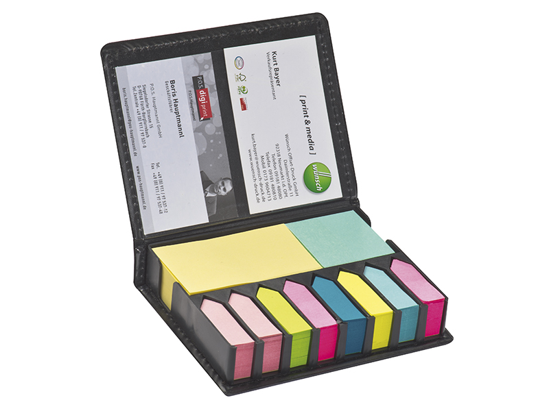 Set za beleške u postolju od eko kože - CODEX (5049)