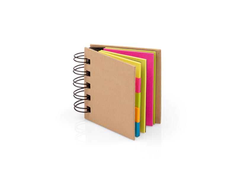 Blokčić sa višebojnim obeleživačima i stiker papirićima - MEMO (5073)