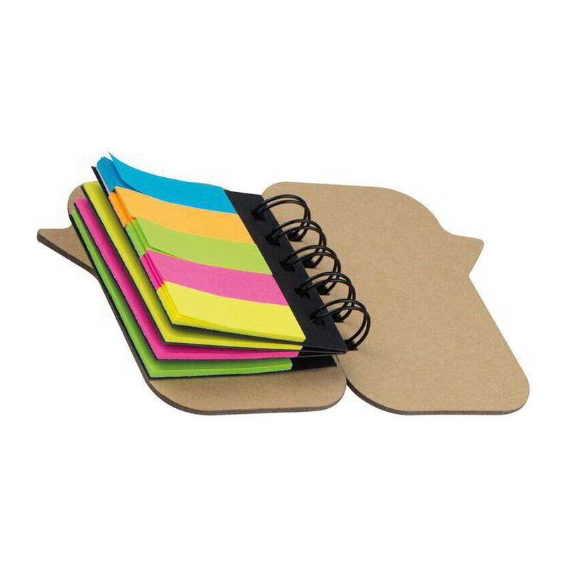 Blokčić sa višebojnim obeleživačima i stiker papirićima - BABLI (5091)