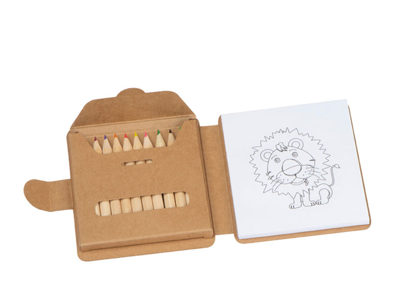 Bojanka u setu sa 12 bojica - MOLI (5100)