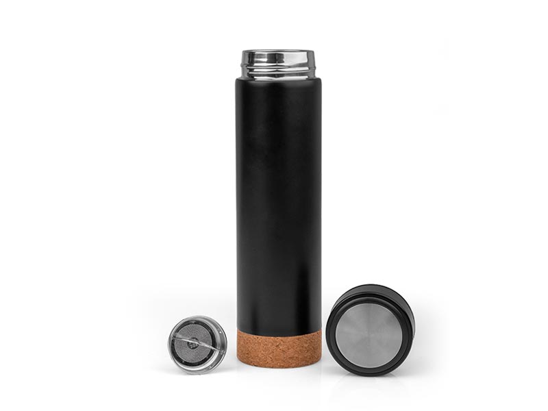 Metalni termos sa dnom od plute, 450 ml - TRIPOLI (6602)